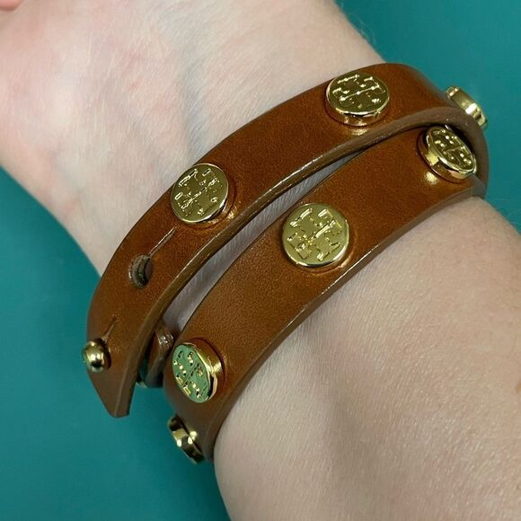 Tory Burch Brown Wrap Bracelet - Picture 12 of 12